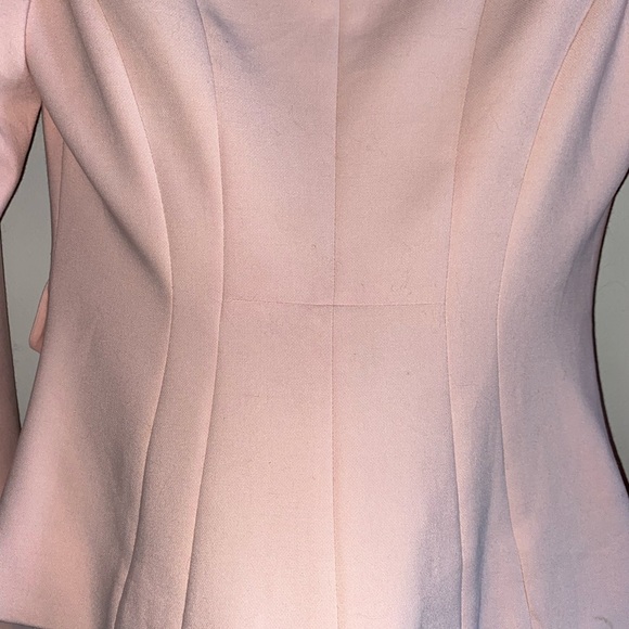 WHBM Light Pink Double Breasted Blazer - Picture 5 of 12